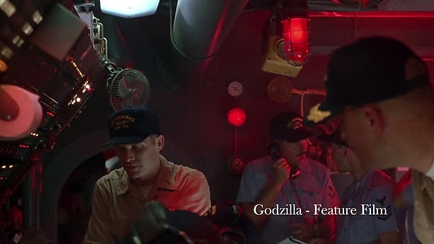 "Godzilla" - Locked-on and Closing-in